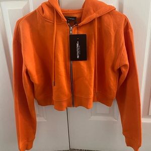 PrettyLittleThing Cropped Zip Up